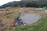 aerial shot of maruia landfill