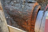 A historic brick construction stormwater pipe