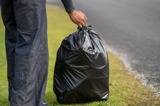 kerbside collection rubbish bag