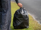 kerbside collection rubbish bag